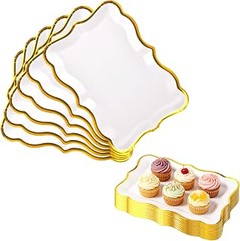 Opciones creativas en lugar de bandejas decorativas para aperitivos