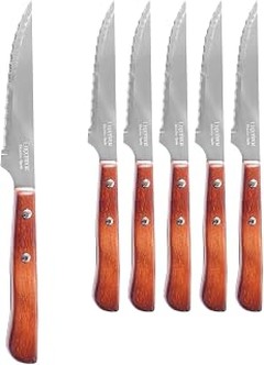 Mejores cuchillos con mango de madera para aperitivos: comparativa y análisis