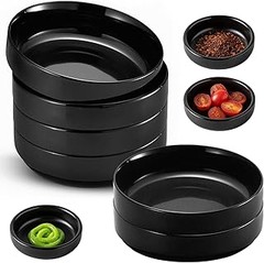 Cuencos para aperitivos negros