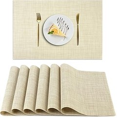 Consideraciones al elegir manteles individuales beige para niños