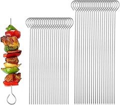 Los mejores pinchos de acero inoxidable para disfrutar de tus barbacoas