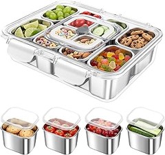 Bandejas con compartimentos para tapas