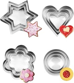 Moldes para canapés de estrellas