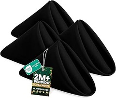 ¿Por qué elegir servilletas de tela negras para tus eventos?