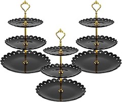 Descubre las ventajas de los soportes negros para servir aperitivos