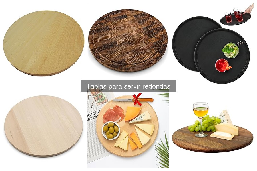 Accesorios imprescindibles para tablas de servir redondas