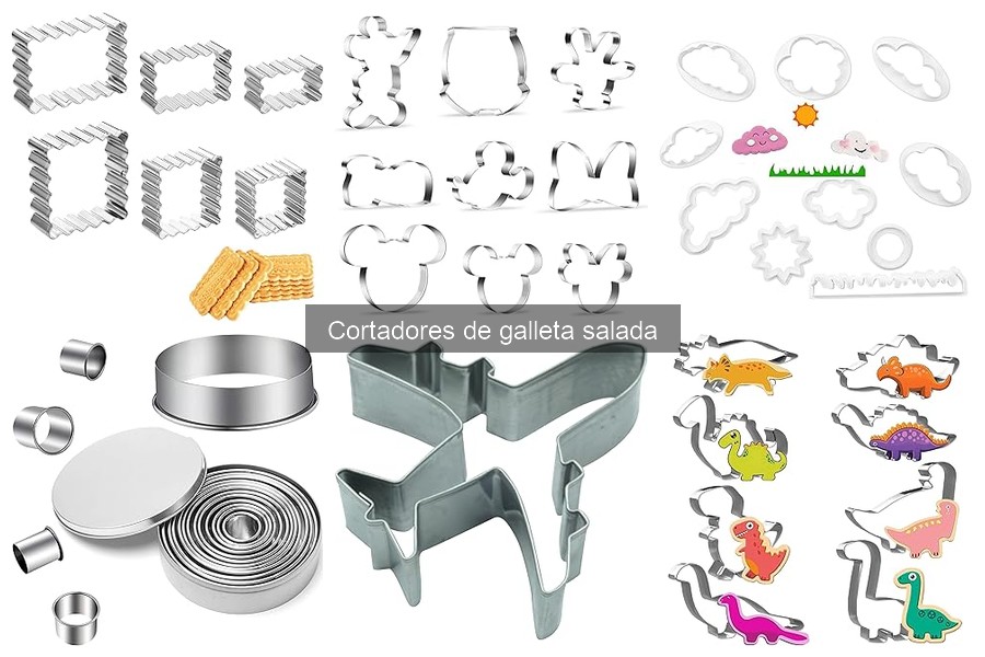 Alternativas a Cortadores de Galleta Salada: Opciones Fáciles