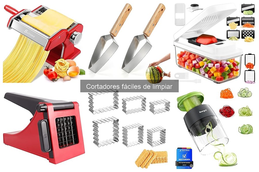 Alternativas a cortadores fáciles de limpiar: ¡descubre opciones!