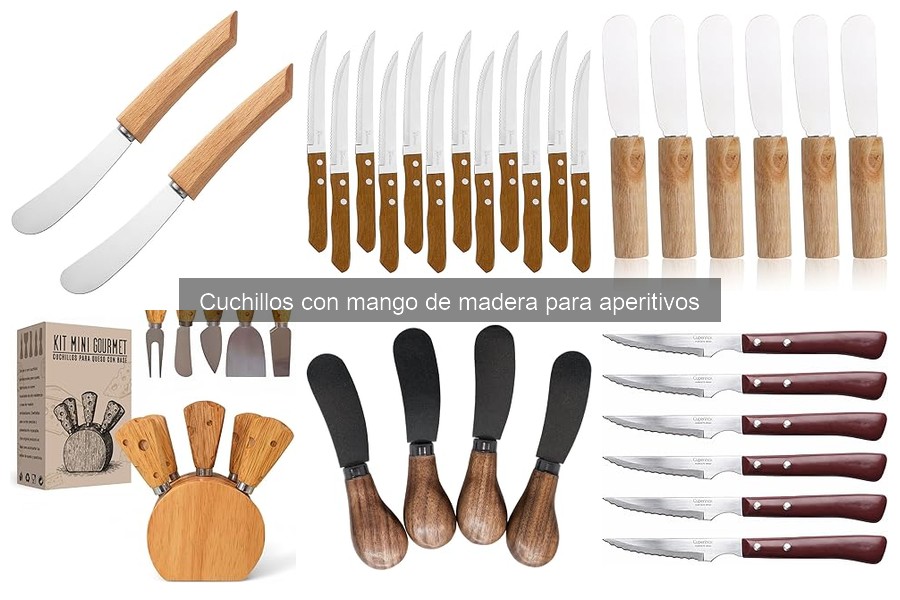Alternativas a Cuchillos de Madera para Servir Aperitivos