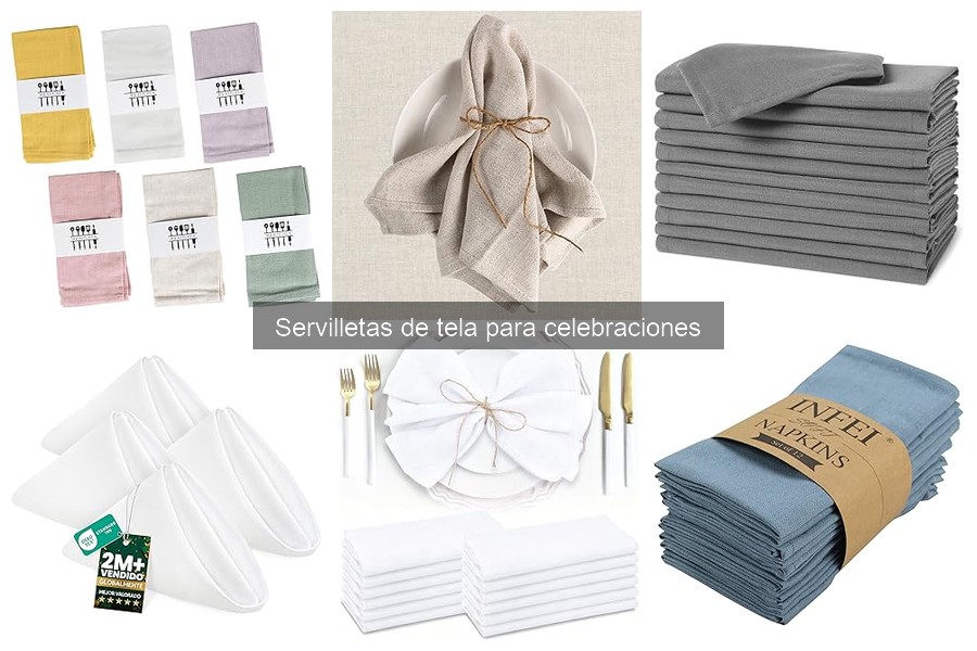 Alternativas a las Servilletas de Tela para Celebraciones
