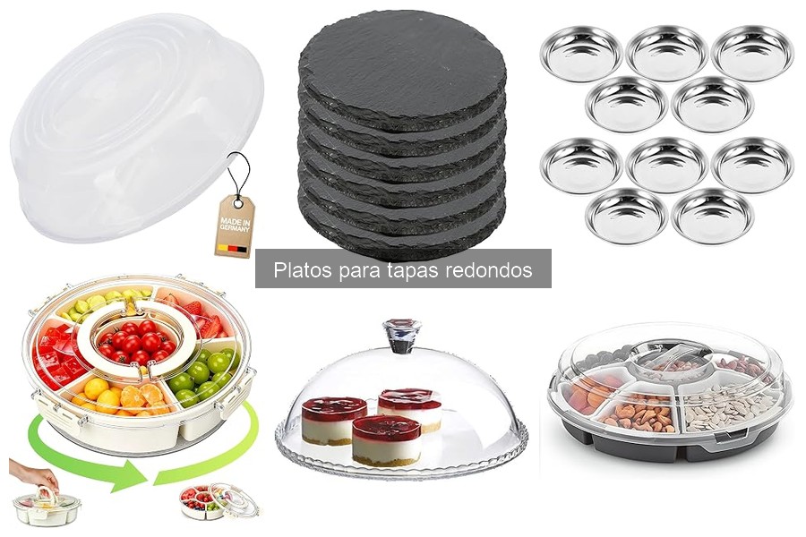 ** Alternativas a los Platos para Tapas Redondos para Servir