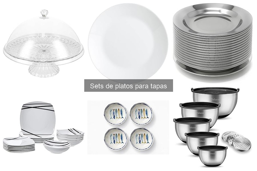 Alternativas a los Sets de Platos para Tapas: Opciones Creativas