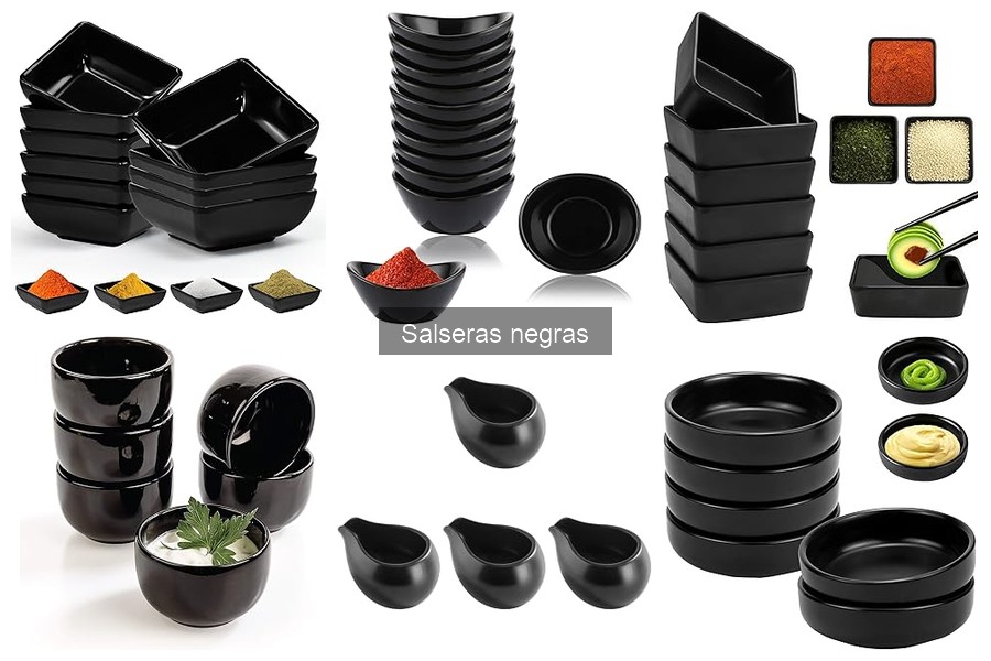 Alternativas a Salseras Negras: Opciones para Salsas
