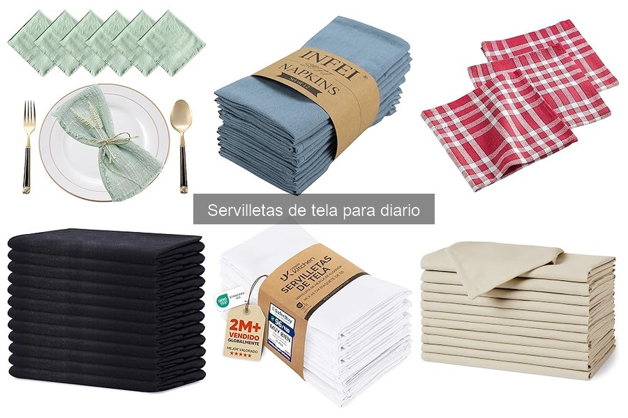 Alternativas a Servilletas de Tela para Alergias