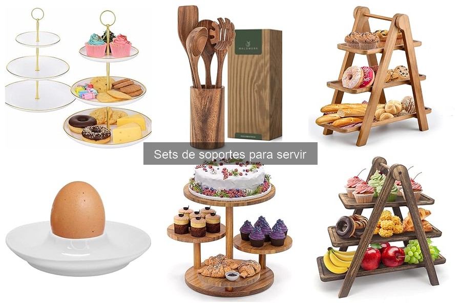 Alternativas Creativas a los Sets de Soportes para Servir