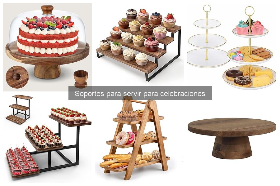 Alternativas Creativas a Soportes para Servir Tradicionales