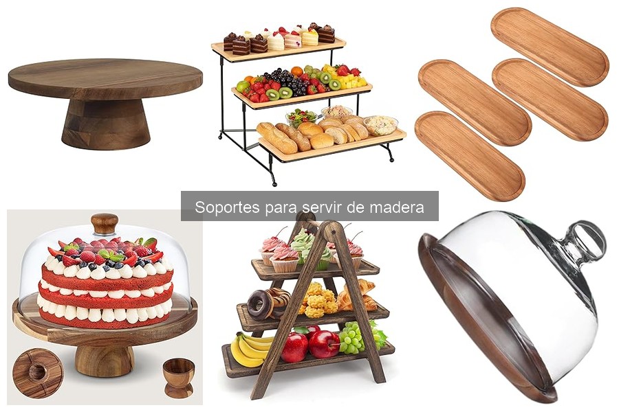 Alternativas ecológicas a los soportes de madera para servir