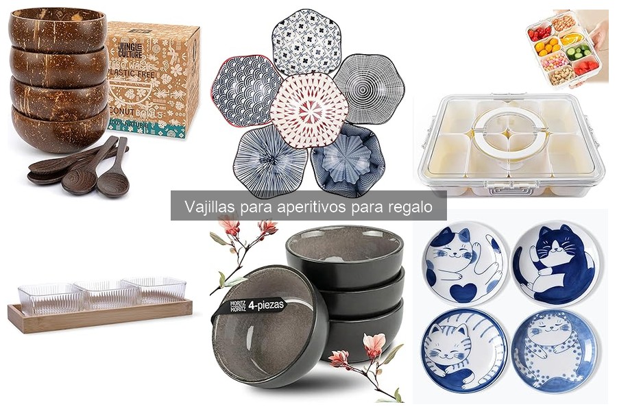 Alternativas innovadoras a vajillas para aperitivos