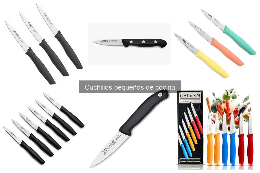 Alternativas útiles a cuchillos pequeños de cocina
