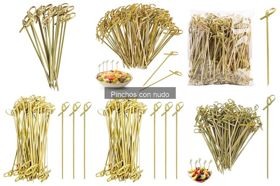 Alternativas vegetarianas para pinchos con nudo deliciosos