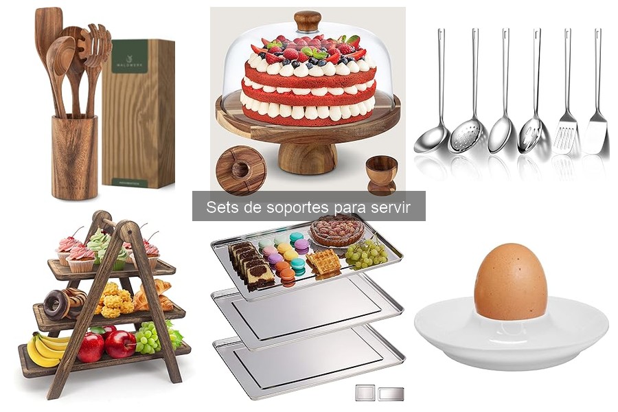 Beneficios de los sets de soportes para servir aperitivos