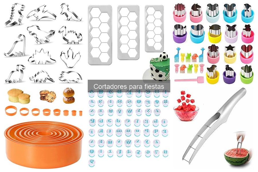 Beneficios de Usar Cortadores para Fiestas en Aperitivos