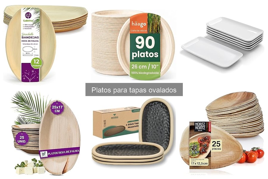 Beneficios de Usar Platos Ovalados para Tapas