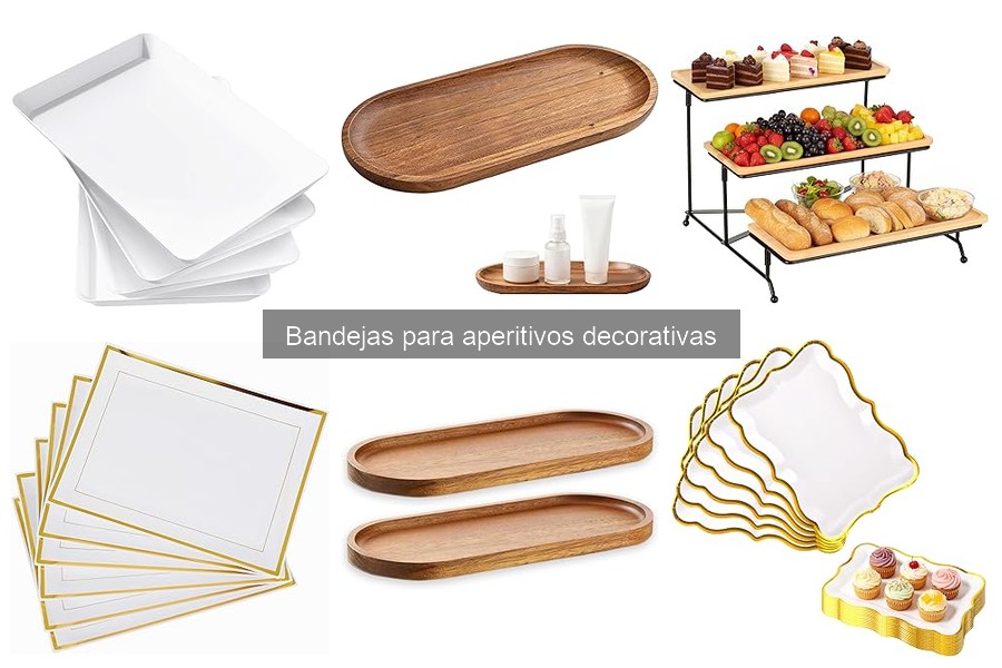 Características Clave para Elegir Bandejas para Aperitivos