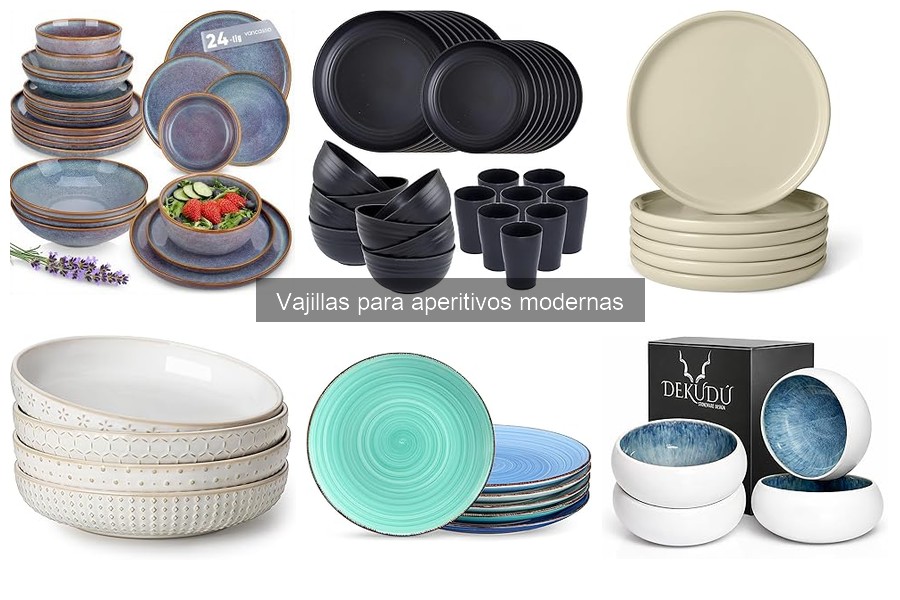 Cómo combinar vajillas de aperitivos con tu decoración