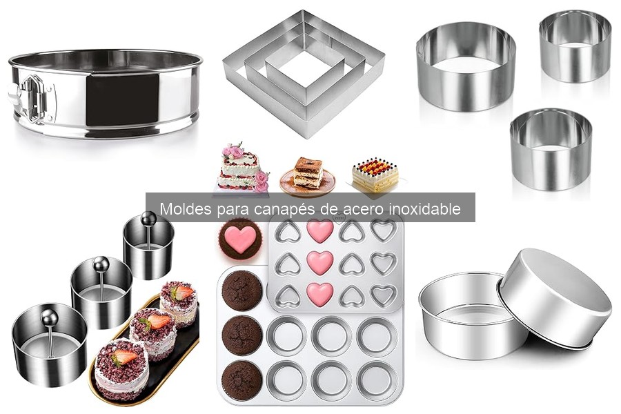Cómo Cuidar y Limpiar Moldes para Canapés Inoxidables