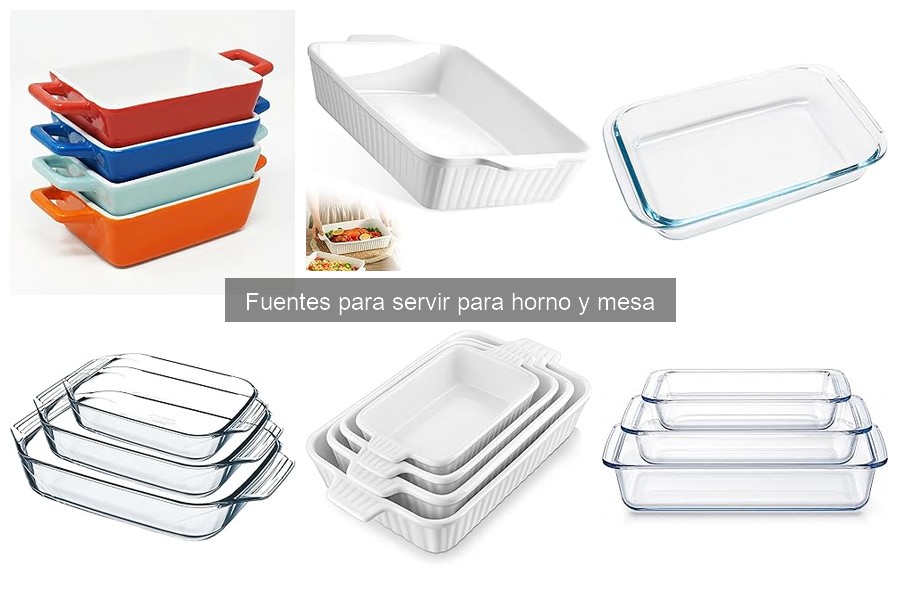 Cómo cuidar y mantener fuentes para horno y mesa