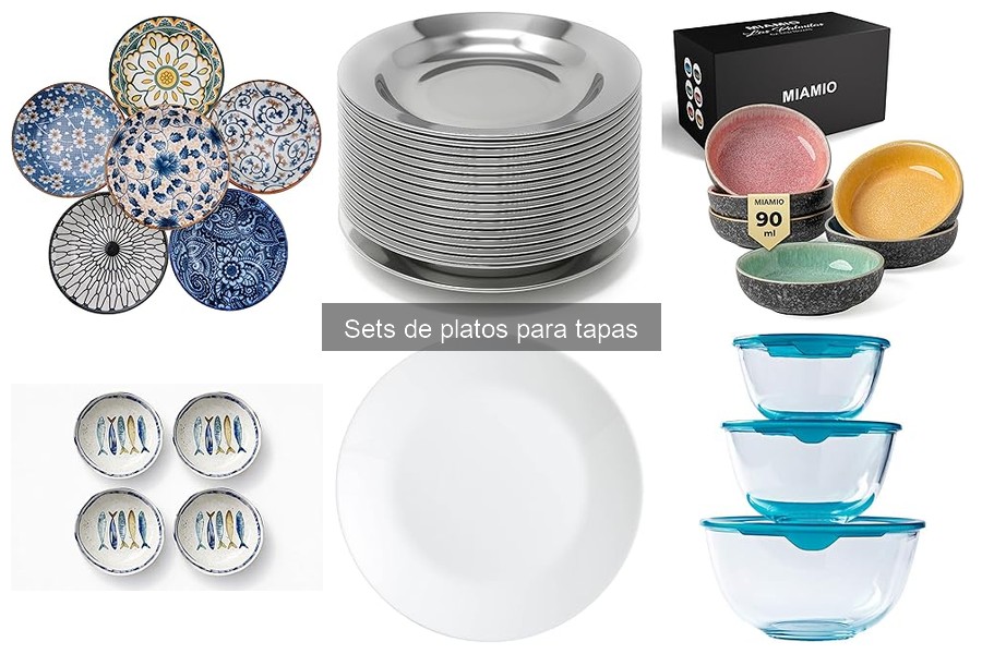 Cómo cuidar y mantener sets de platos para tapas