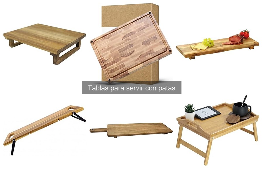 ** Cómo cuidar y mantener tablas para servir con patas