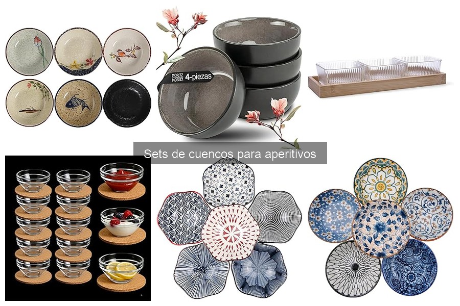 Cómo cuidar y mantener tus sets de cuencos para aperitivos