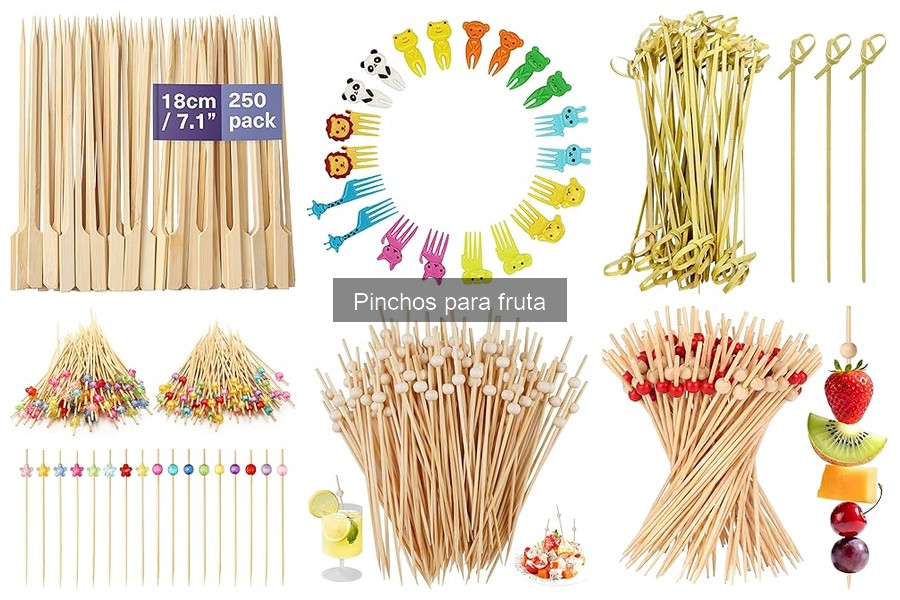 Cómo Disponer Pinchos para Fruta en un Buffet Atractivo