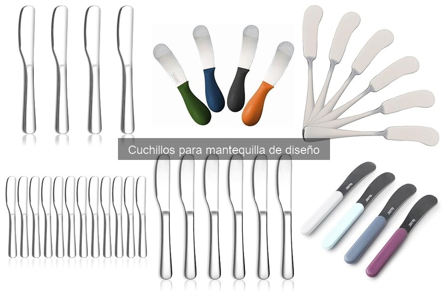 Cómo elegir el cuchillo para mantequilla ideal para ti