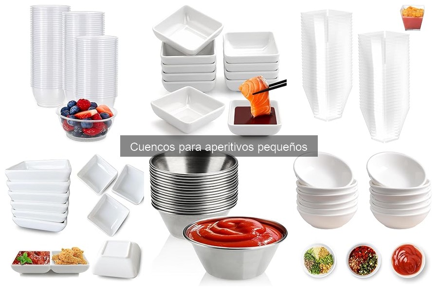 Cómo elegir el cuenco adecuado para aperitivos pequeños