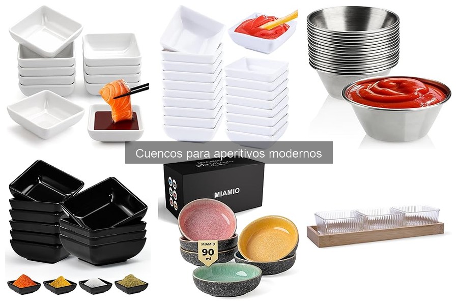 ¿Cómo elegir el cuenco adecuado para aperitivos?