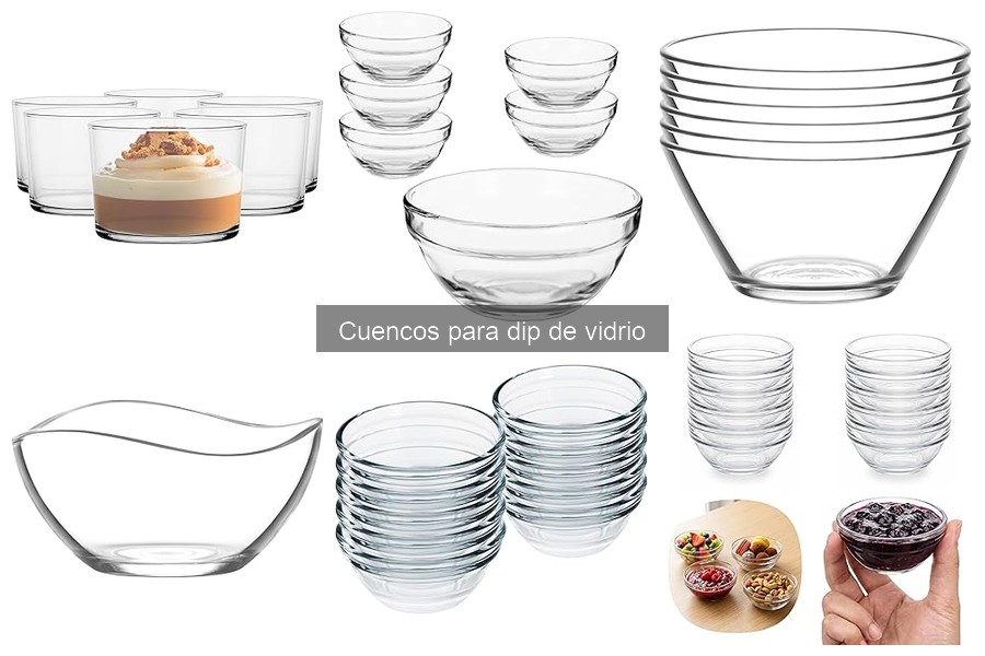 ¿Cómo elegir el cuenco de vidrio perfecto para dips?