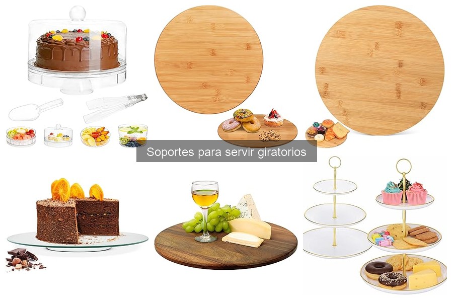 Cómo Elegir el Mejor Soporte Giratorio para Aperitivos