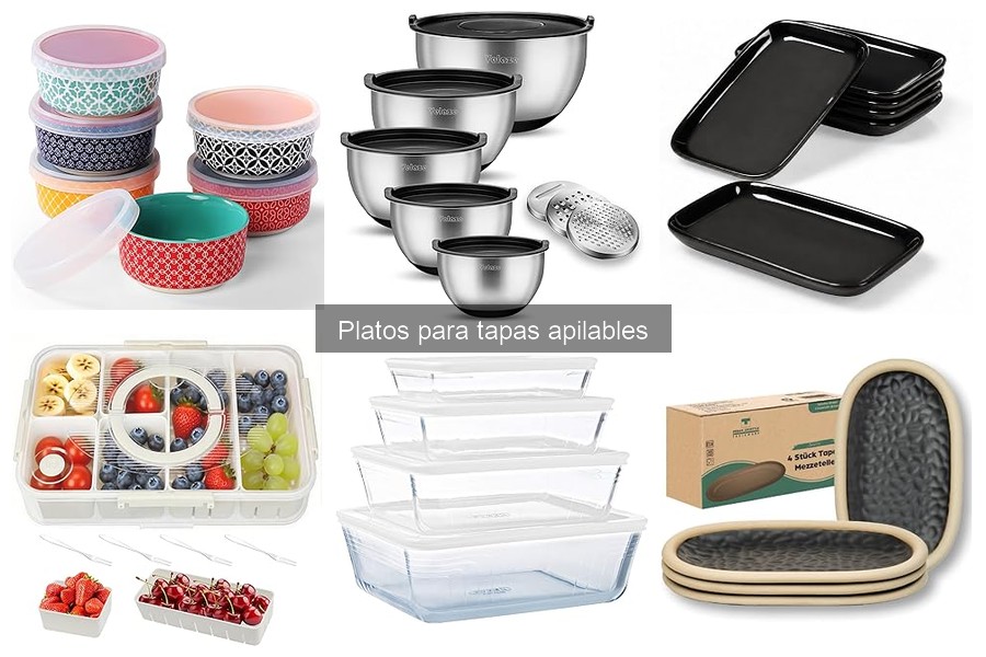 Cómo elegir el plato apilable ideal para tus tapas