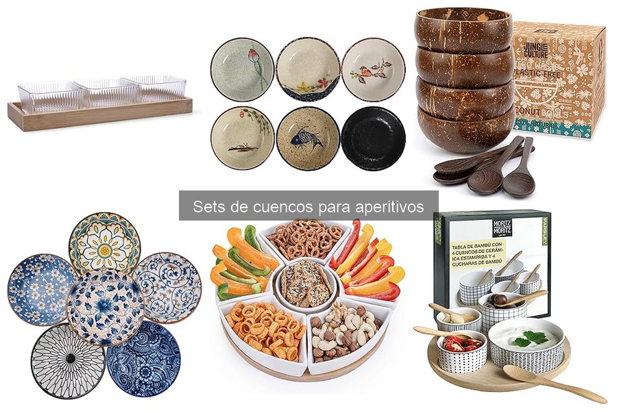 Cómo elegir el set de cuencos para aperitivos adecuado