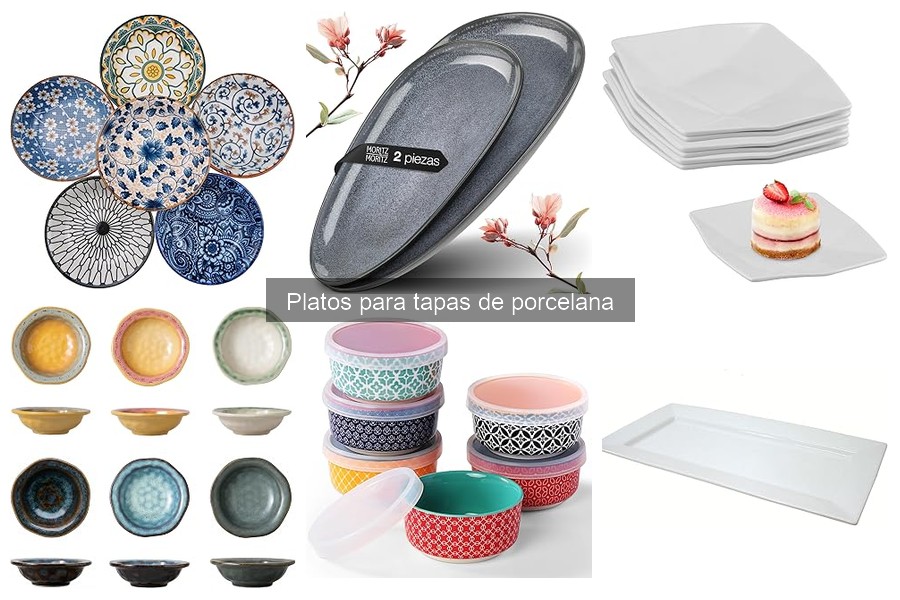 Cómo Elegir el Tamaño Ideal de Platos para Tapas de Porcelana
