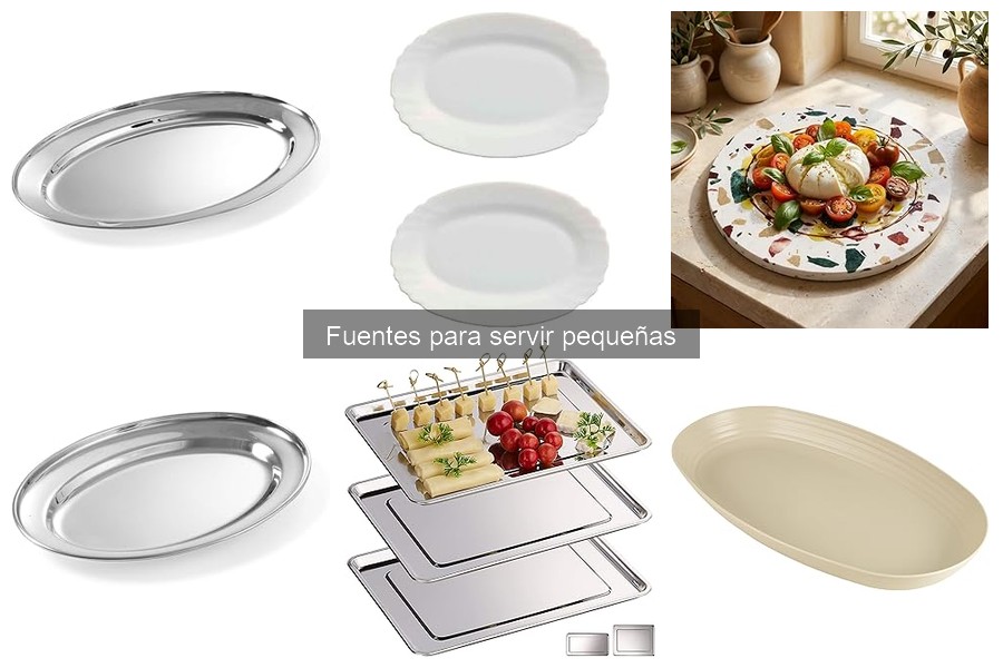 ¿Cómo elegir la fuente ideal para tus aperitivos?