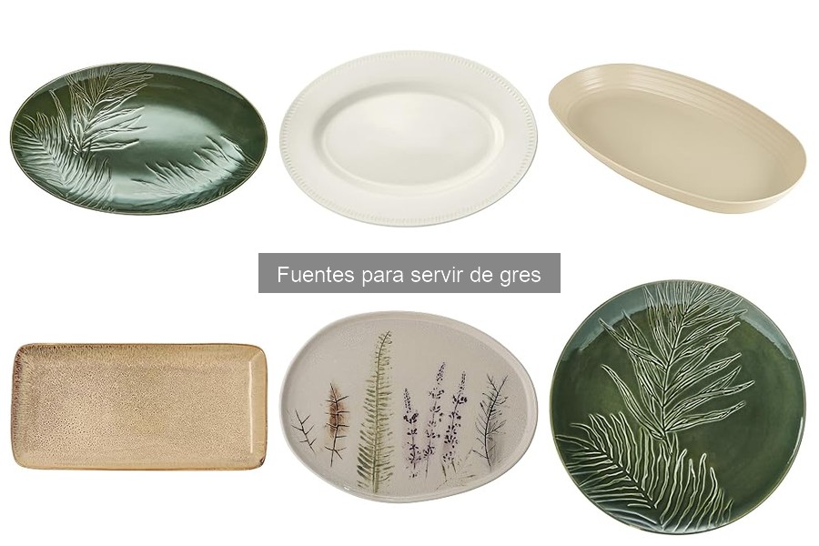 Cómo elegir la mejor fuente de gres para tus aperitivos
