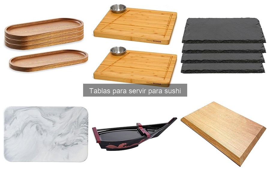 ¿Cómo Elegir la Mejor Tabla para Servir Sushi?