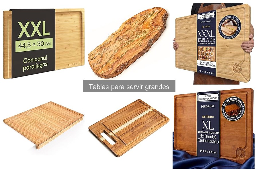 Cómo elegir la tabla para servir adecuada: guía de compra