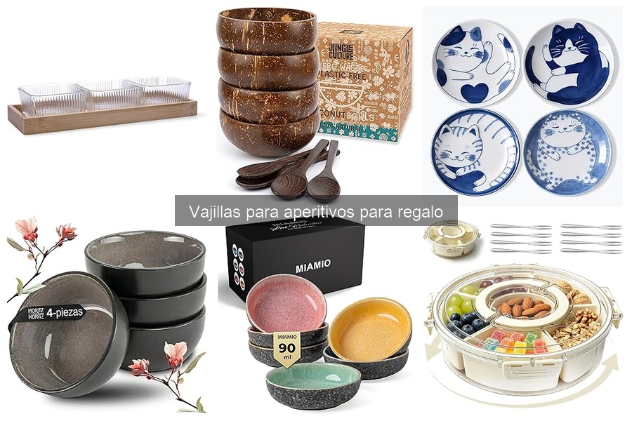 Cómo elegir la vajilla perfecta para aperitivos