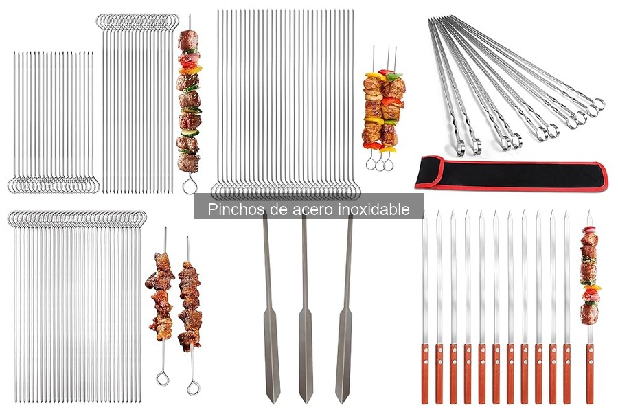 Cómo Elegir Pinchos de Acero Inoxidable para Aperitivos