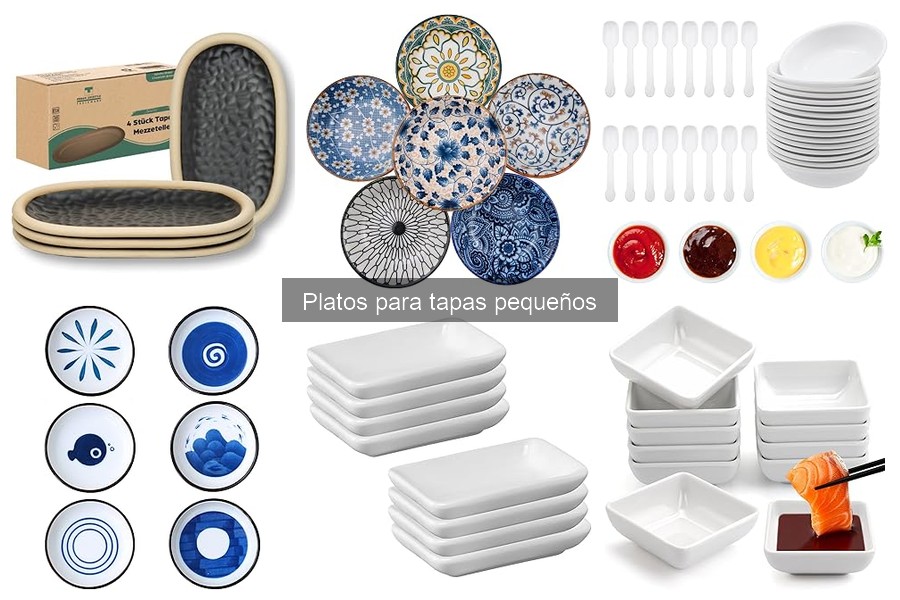 Cómo elegir platos para tapas pequeños según la ocasión
